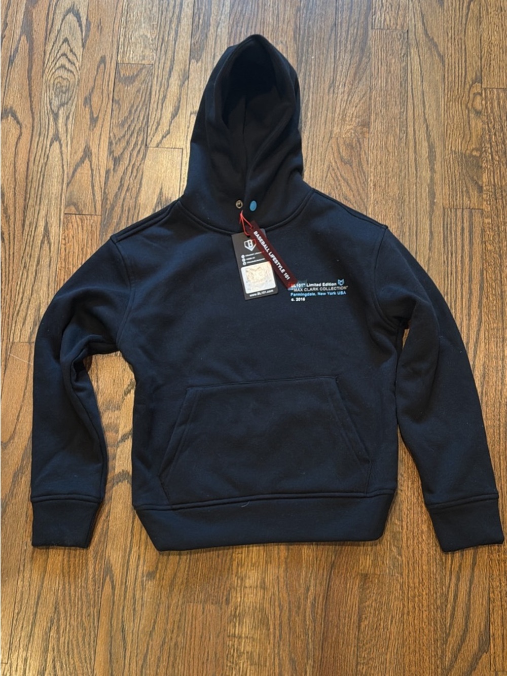 NWT Baseball Lifestyle 101 (BL101 ) boys hoodie size medium